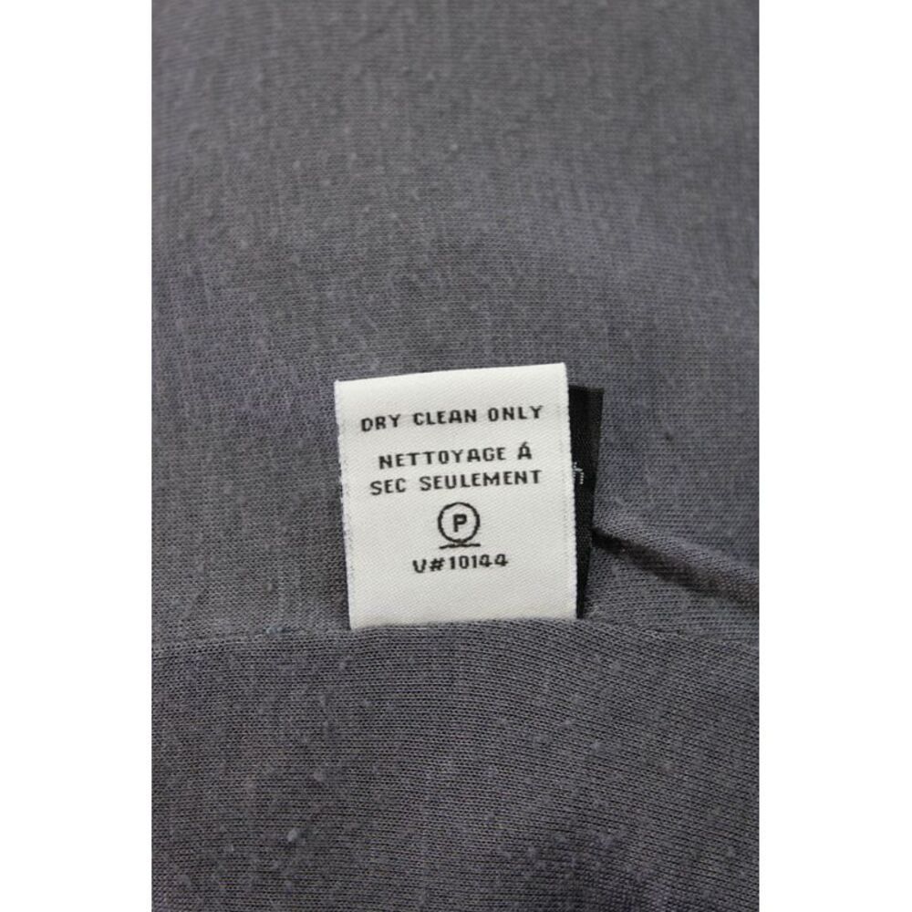 Diane Von Furstenberg Womens Textured Long Sleeve Zipped Dress Purple Size 8 - Picture 6 of 7